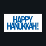 Happy Hanukkah! Self-inking Stamp<br><div class="desc">Happy Hanukkah! Happy Chanukah! Either way you spell it, celebrate happily with family and friends.</div>
