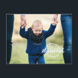 Happy Hanukkah Snow Bubbles Wreath Photo Postcards<br><div class="desc">Stylish and cute Happy Hanukkah Snow Bubbles Wreath Holiday Photo Postcards are perfect for all your friends and family this holiday season.  Customize the text with your family name and the year and swap out the picture for a photo of your kids,  pet,  or the whole family.</div>