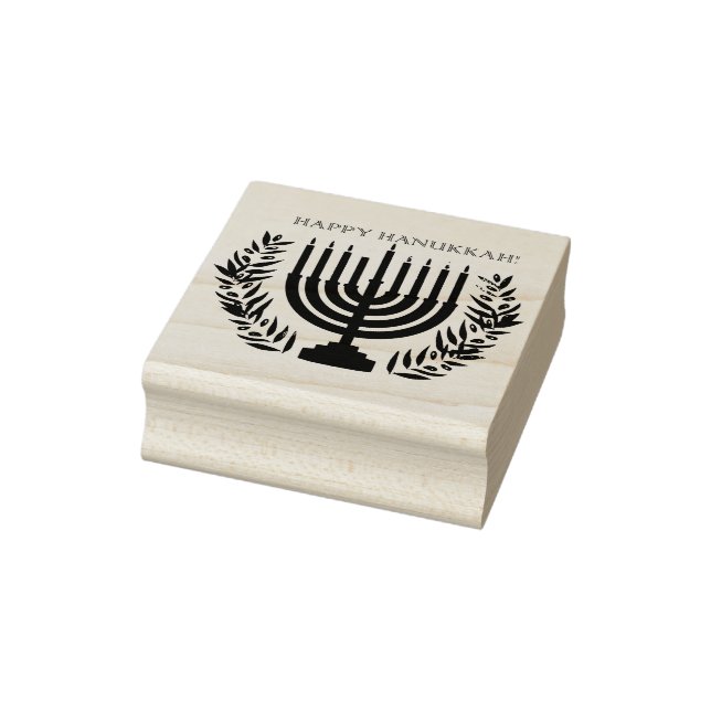 Happy Hanukkah Stamp (Stamp)