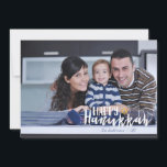 Happy Hanukkah Star of David Holiday Photo Card<br><div class="desc">Stylish and cute Happy Hanukkah Star of David Holiday Photo Card is perfect for all your friends and family this holiday season.  Customize the text with your family name and the year and swap out the picture for a photo of your kids,  pet,  or the whole family.</div>