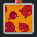 Happy Hanukkah Star of David menorah Dreidel Slipp Metal Ornament<br><div class="desc">Happy Hanukkah Star of David menorah Dreidel SlipperyJoe's artistic Celebration Candles Jewish Hebrew Chanukah gifts decorations Judaism religion</div>