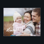 Happy Hanukkah Star of David Photo Postcards<br><div class="desc">Stylish and cute Happy Hanukkah Star of David Holiday Photo Postcards are perfect for all your friends and family this holiday season.  Customize the text with your family name and the year and swap out the picture for a photo of your kids,  pet,  or the whole family.</div>