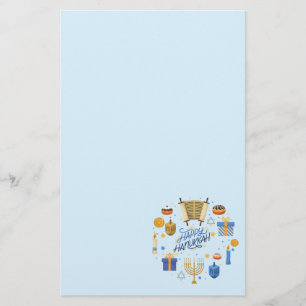 Happy Hanukkah  Stationery