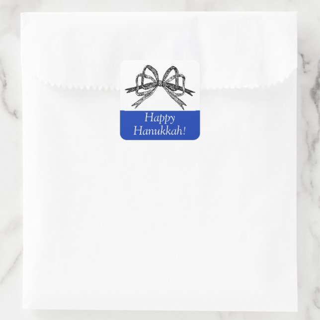 Happy Hanukkah stickers (Bag)