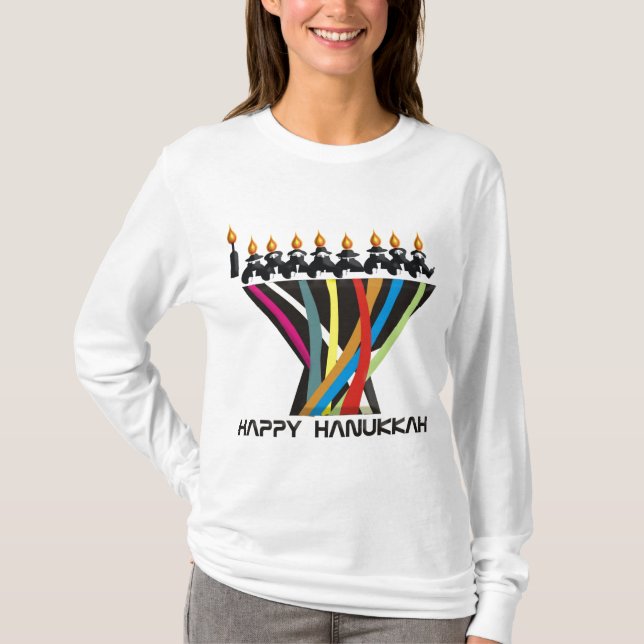 Happy Hanukkah T-Shirt (Front)