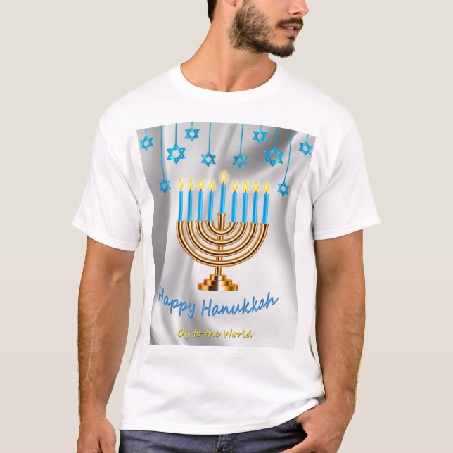 Happy Hanukkah T-Shirt (Front)