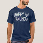 Happy Hanukkah T-Shirt<br><div class="desc">Happy Hanukkah</div>