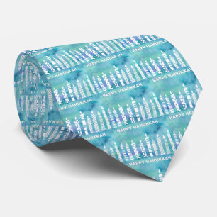 Happy Hanukkah  Tie