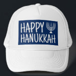 Happy Hanukkah Trucker Hat<br><div class="desc">Happy Hanukkah</div>