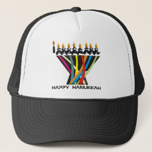 Happy Hanukkah Trucker Hat