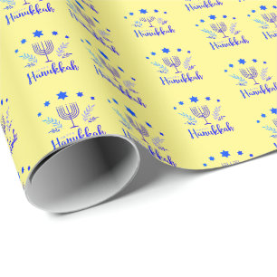Happy Hanukkah Wrapping Paper