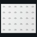 Happy Hanukkah your name text image editable  Wrapping Paper<br><div class="desc">Design</div>