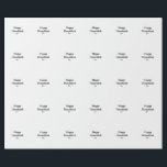 Happy Hanukkah your name text image editable Wrapping Paper<br><div class="desc">Design</div>