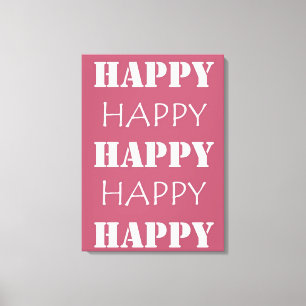 Happy Happy Canvas Print