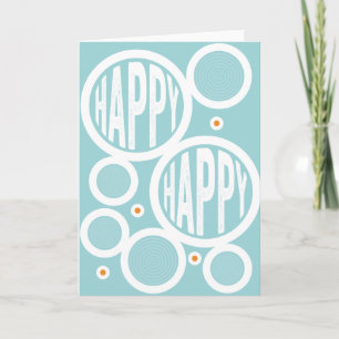 Happy Happy Greeting Card