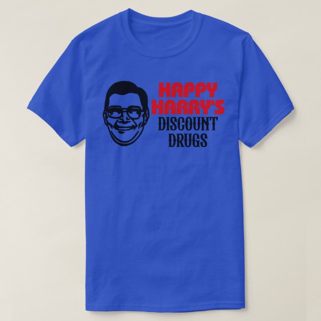 Happy Harrys Pharmacy T-Shirt (Design Front)
