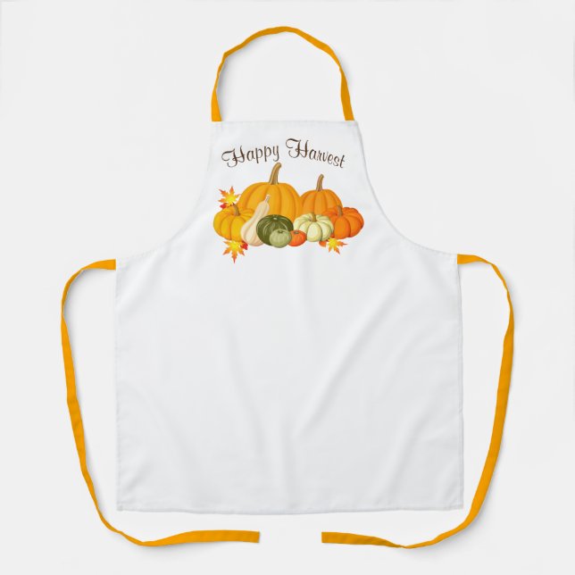 Happy Harvest Apron (Front)