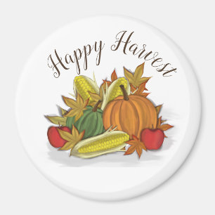Happy Harvest Magnet