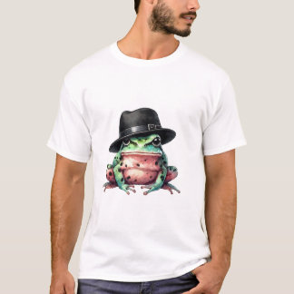 Happy Hat Frog T-Shirt