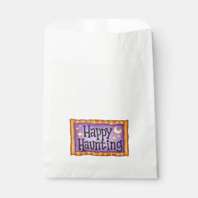 Happy Haunting Favour Bag (Front)