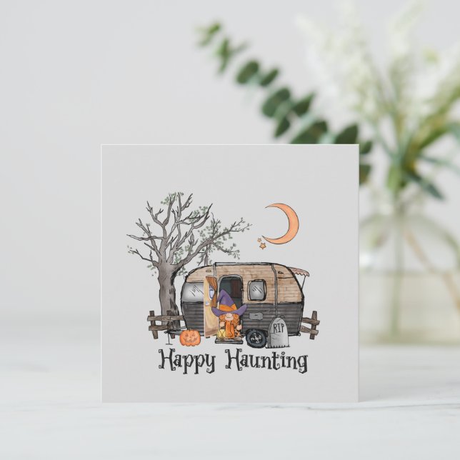 Happy Haunting | Halloween Camper | Spooky Witch (Standing Front)