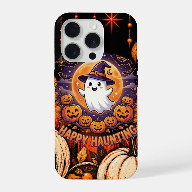 Happy Haunting  iPhone Case (Back)