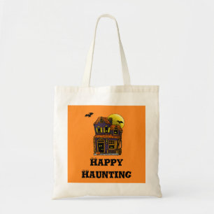 Happy Hauny Trick ou Treat Canvas Sac fourre-tout