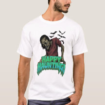 Happy Hauny Zombie Halloween Éffrayant Tshirt