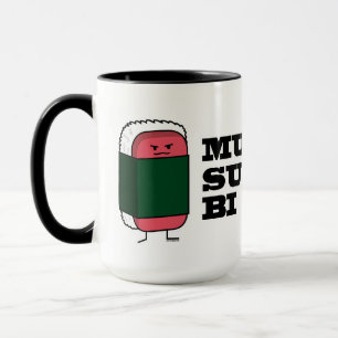 Happy Hawaiian Musubi Sushi Nori Mug