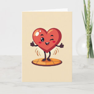 Happy Heart Thumbs Up Love Card