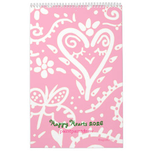 Happy Hearts 2026 Calendar