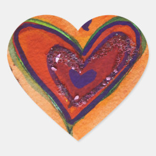 Happy Hearts Parties scintillant Love Étiquette Ar
