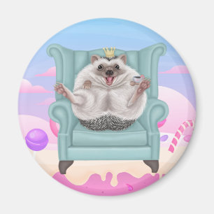 Happy Hedgehog Magnet