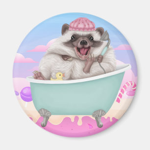 Happy Hedgehog Magnet