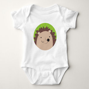 Happy Hedgehog - Woodland Friends Baby Bodysuit