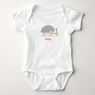Happy Hedgie Baby Bodysuit