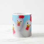 Happy hen clipart coffee mug<br><div class="desc">Looking for a feathered friend to add some fun to your life? Whether you're a farm owner or just looking for a unique and entertaining addition to your home, our hen is the perfect choice. Our chicken cartoon, is sure to turn heads and bring a smile to your face. So...</div>