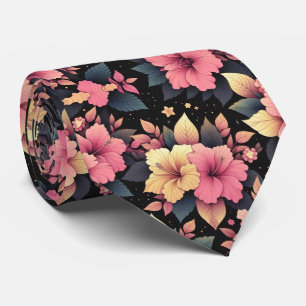 Happy Hibiscus Tie