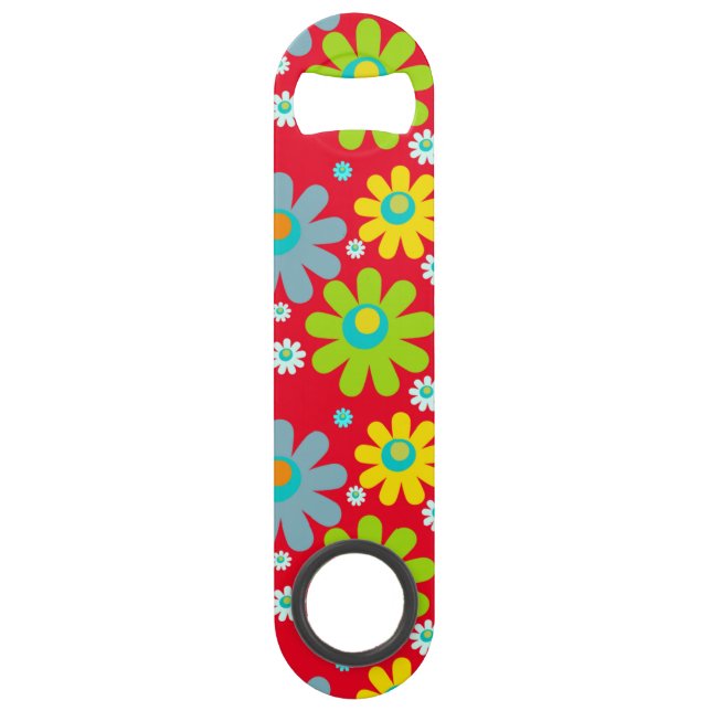 Happy Hippie Flowers Bar Key (Front)