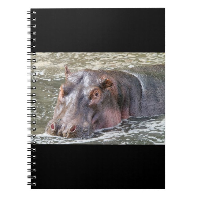 Happy Hippo Notebook (Front)