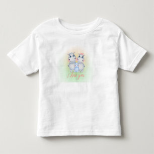 Happy Hippo Toddler T-shirt