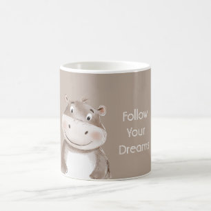 Happy Hippopotamus Coffee Mug
