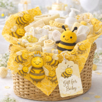 Happy Hive Queen Bee Craft Tissue Paper