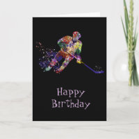 Happy Hockey Birthday Fun Humour