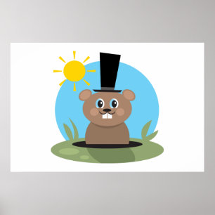 Happy Hog Poster