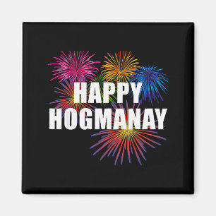 Happy Hogmanay Scotland New Years Eve Womens Top Magnet
