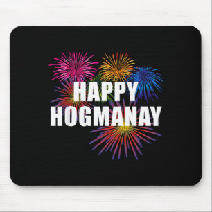 Happy Hogmanay Scotland New Years Eve Womens Top Mouse Pad