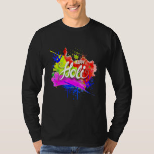 Happy Holi 2022 India Colours Spring Festival T-Shirt