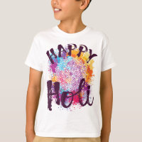 Happy Holi Colours India Hindu Spring