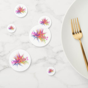 Happy Holi, festival of colours, holi hai party Confetti